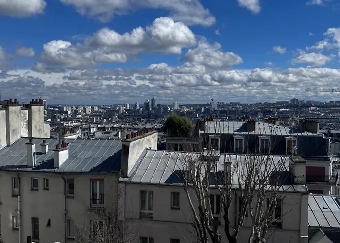 Spacieux Appartement A 50M Du Sacre Coeur - Magnifique Vue